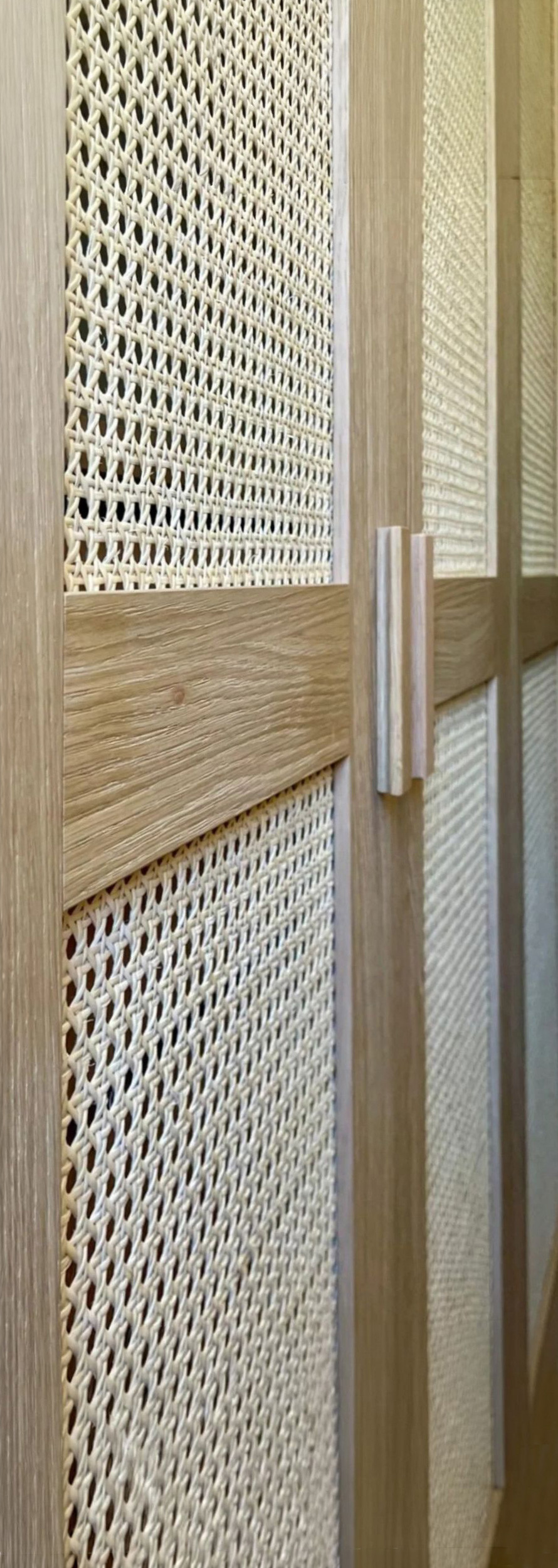 dressing portes cannage et chene